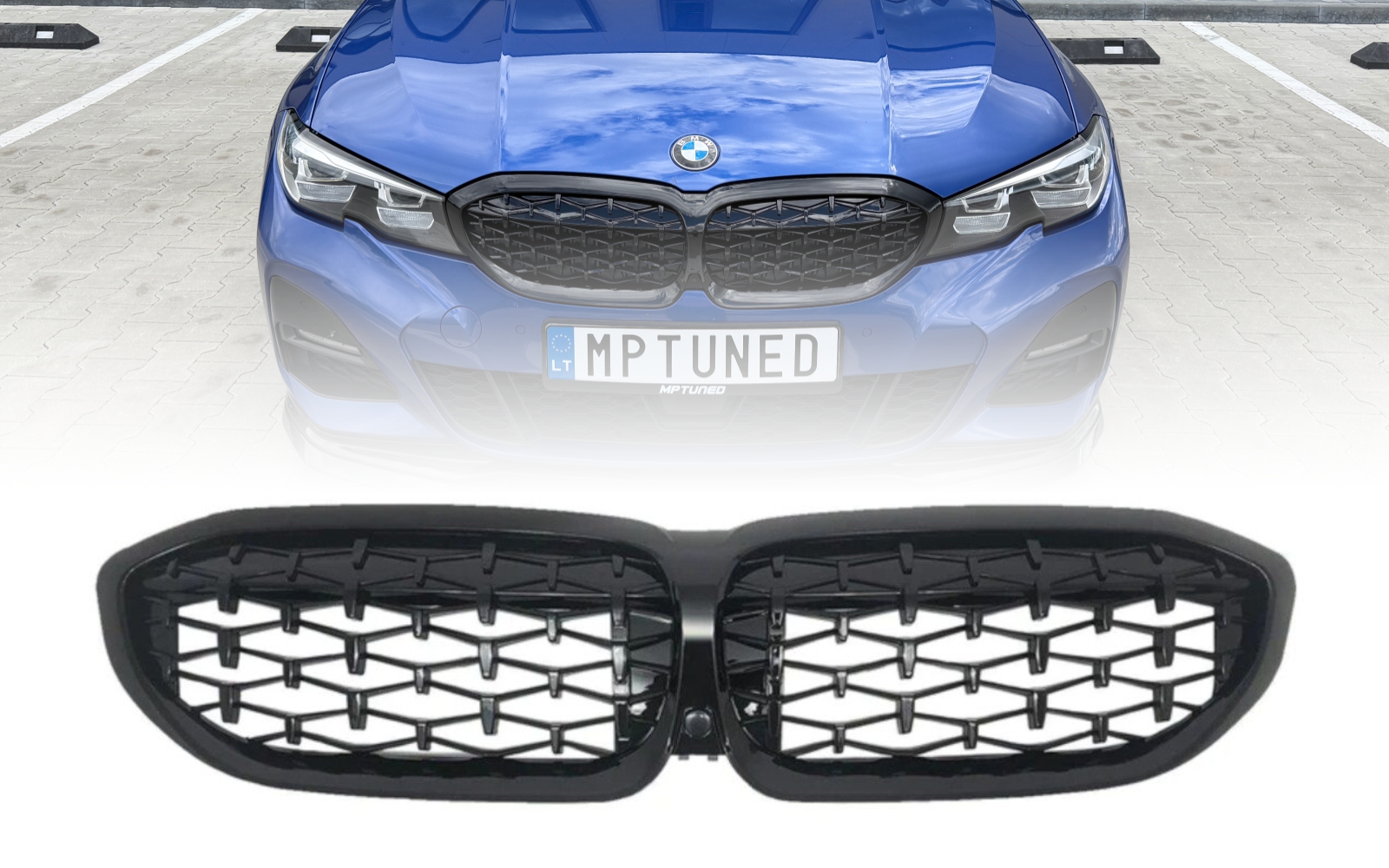 G20/G21 Pre-LCI Diamond grilles - Mptuned.com | Premium car