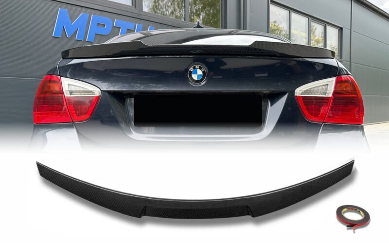E90 M4 tyyli takalippa carbon look